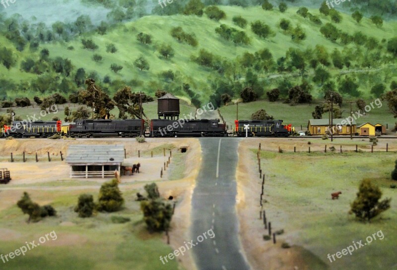 San Diego Train Museum Balboa Park Model Train Free Photos