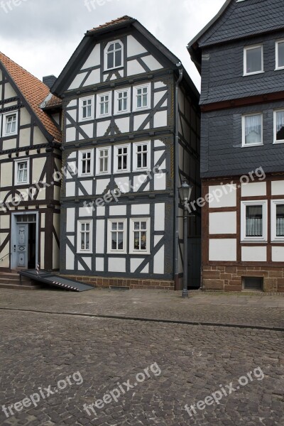 Frankenberg Hessen Germany Architecture Timber Framed Houses