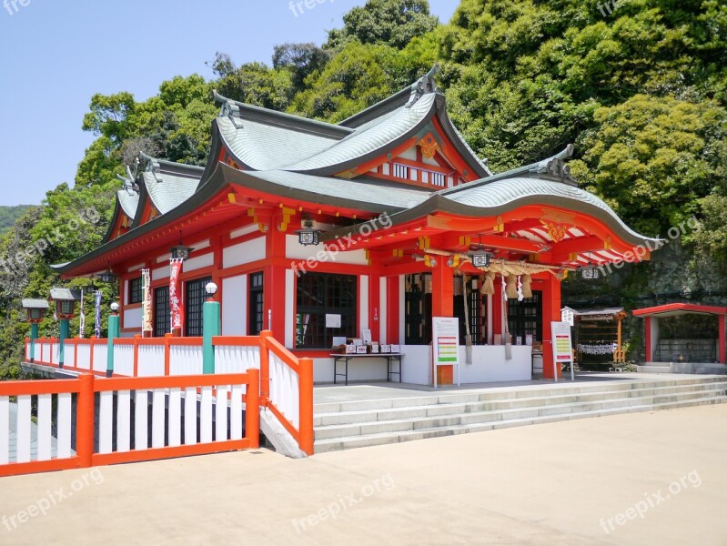 Japan Kumamoto Shrine Takahashi Inari Building