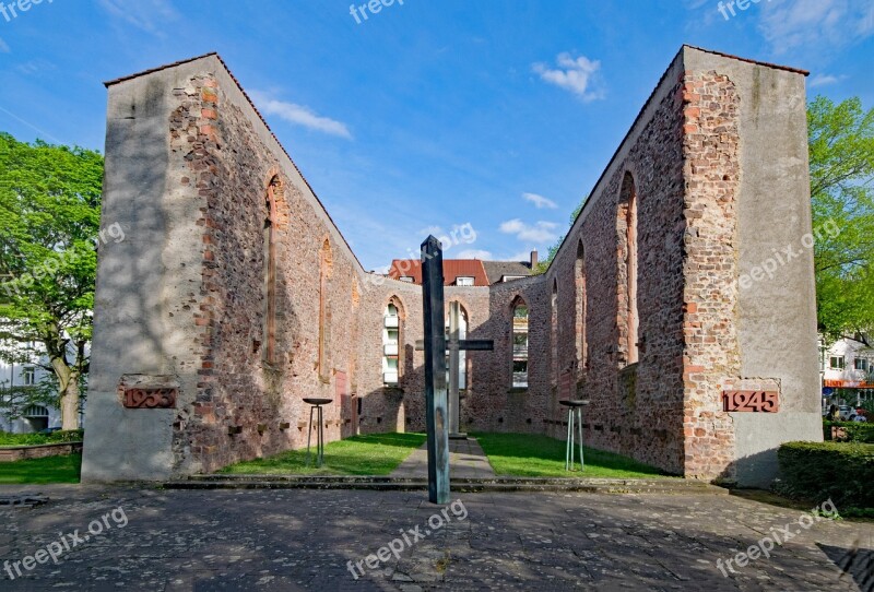 Darmstadt Hesse Germany Kapellplatz Memorial