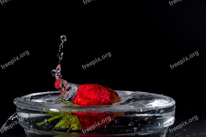 Strawberry Water Fruit Fresh Spray