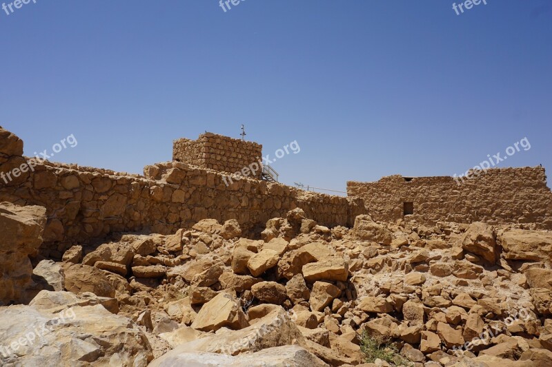 Israel Masada Jewish Free Photos