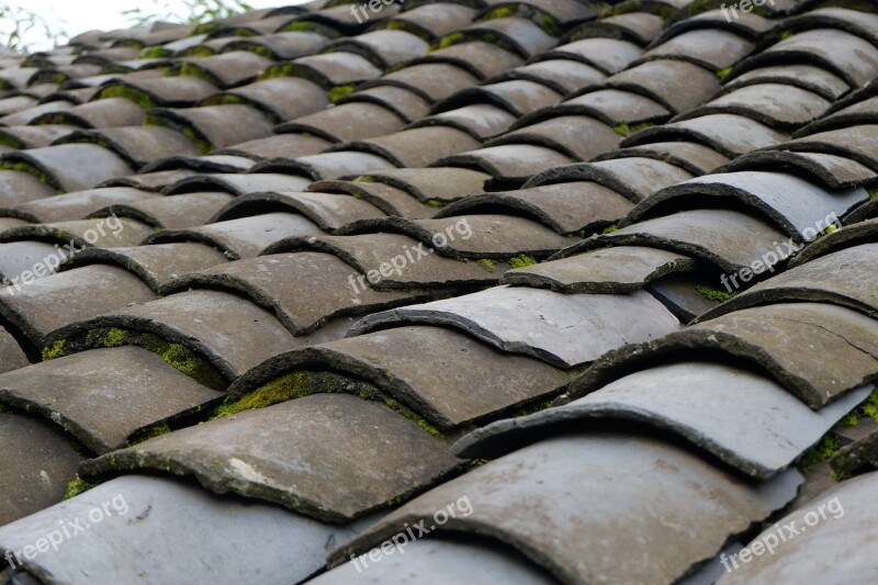 Tiles Roof The Scenery Free Photos