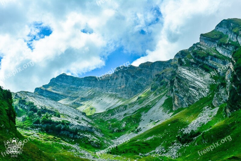 Mountains Mountains Of Abkhazia Abkhazia Stones Nature