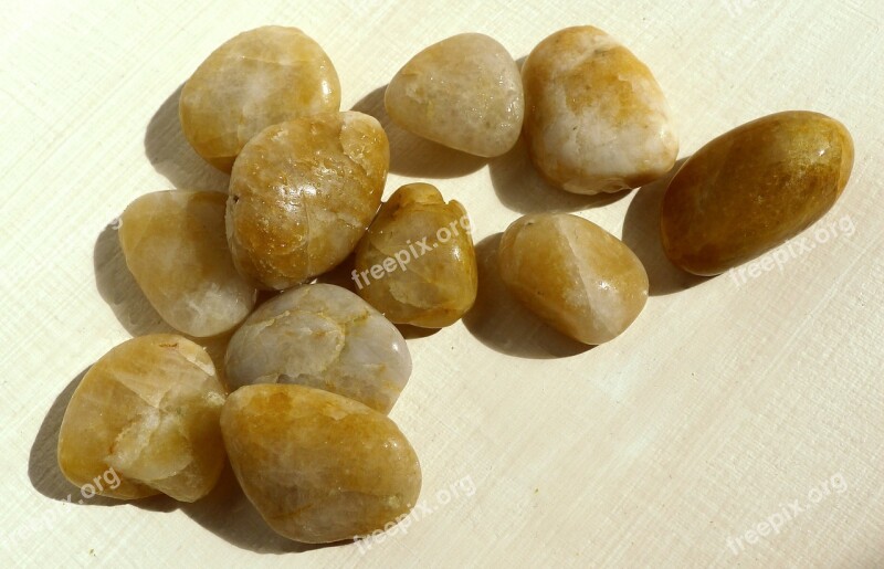 Pebbles Quartz Stones Mineral Geology