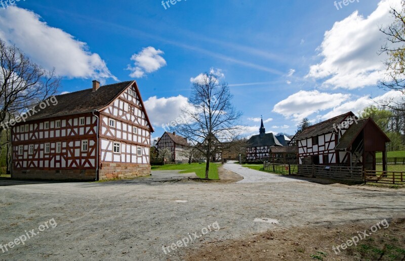 Neu-anspach Hesse Germany Hesse Park Historic Center