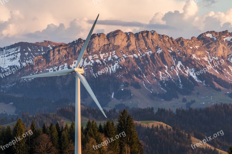 Wind Turbine Wind Energy Environmentally Friendly Energy Power Generation