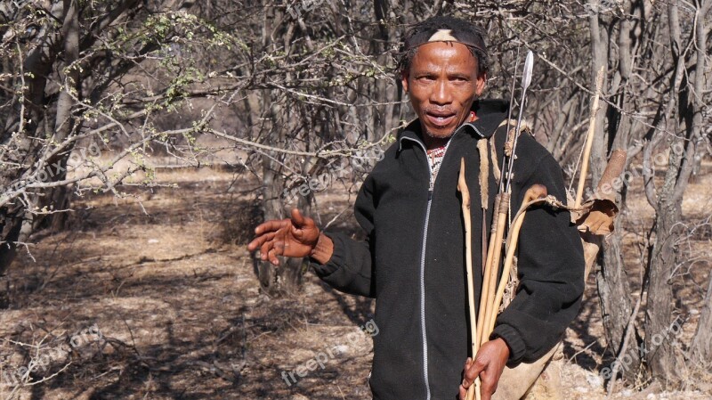 Botswana Bushman Indigenous Culture Hunters And Collectors Free Photos