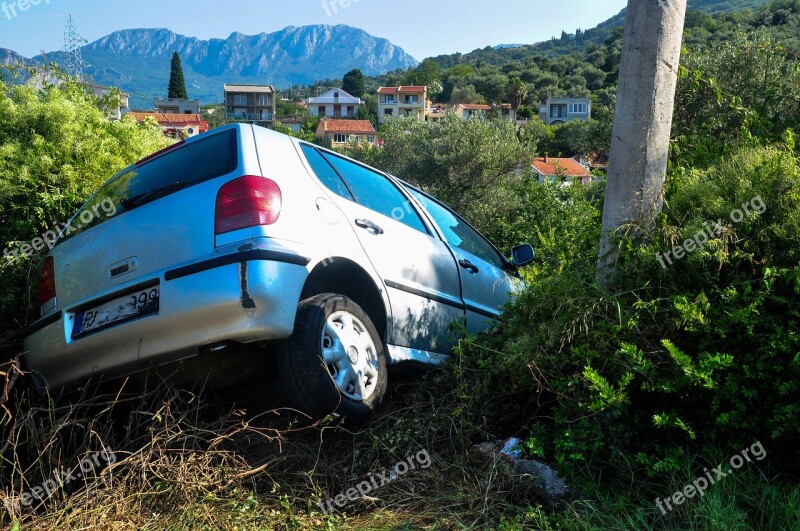 Accident Auto Broken Damage Vehicle