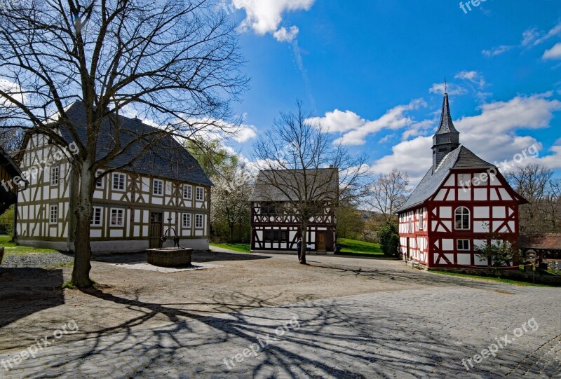 Neu-anspach Hesse Germany Hesse Park Historic Center