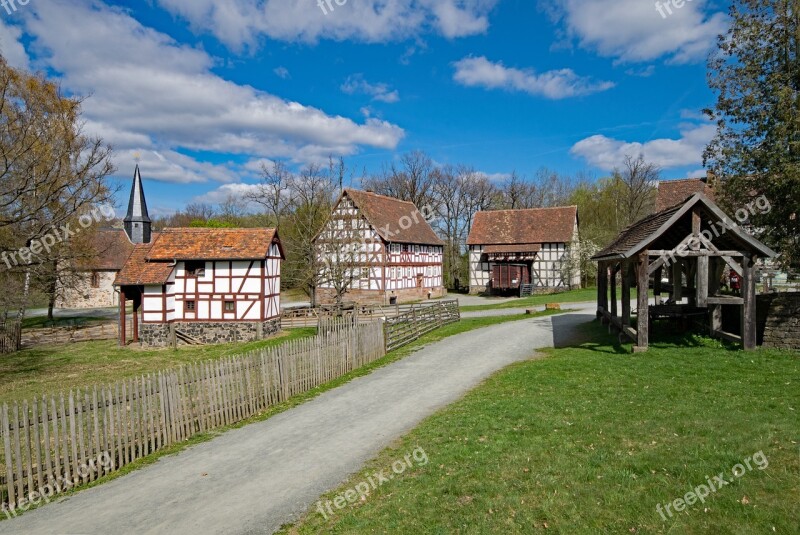 Neu-anspach Hesse Germany Hesse Park Historic Center