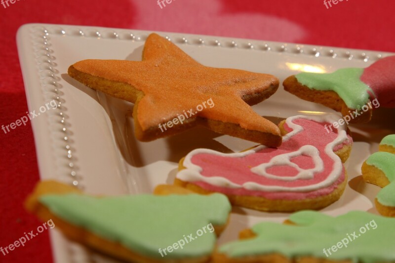 Biscuits Cookie Star Free Photos