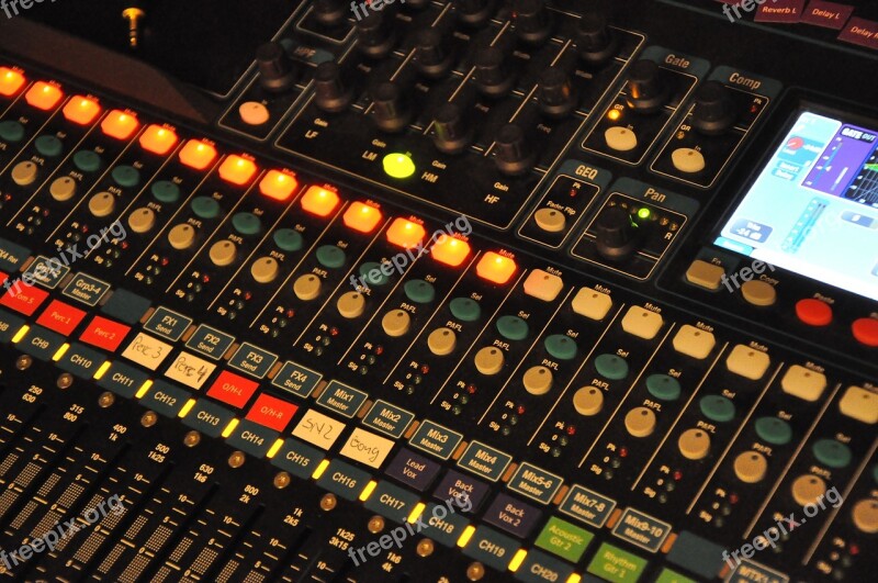 Mixer Controller Music Free Photos