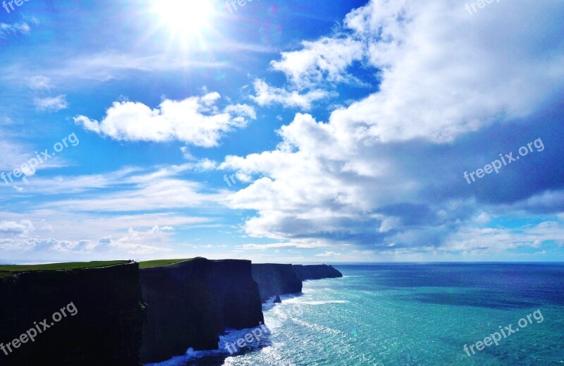 Ireland Galway Clare Cliff Moher