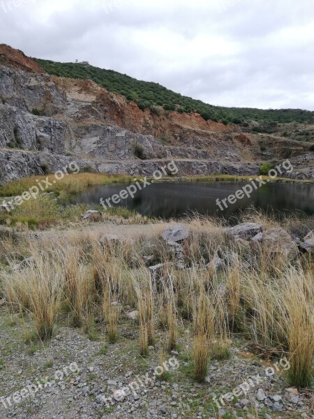 Landscape Field Mines Nature Rural