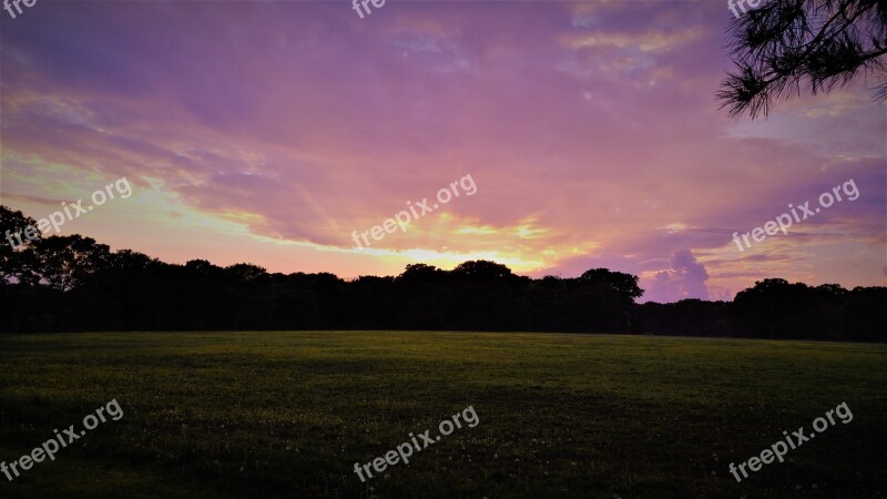 Sunset Southampton Uk Sky Free Photos