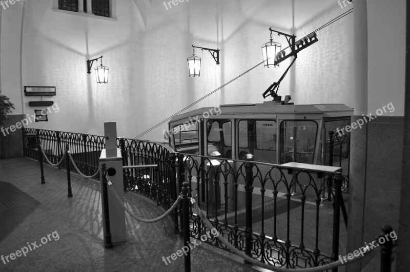 Funicular Bergamo Trip Transport Outdoors