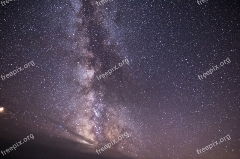 Milky Way Galaxy Space Stars Constellation