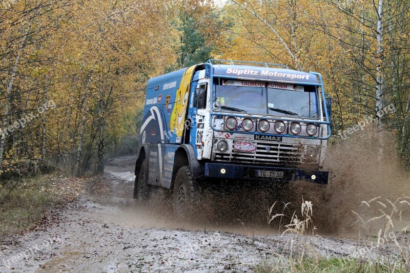 Truck Rally Motorsport Kamaz Terrain