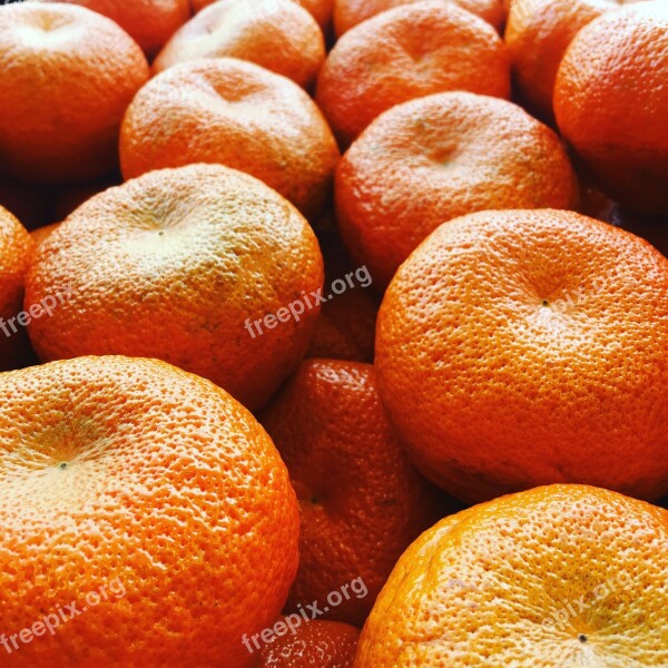 Tangerine Orange Sweet Healthy Vitamins