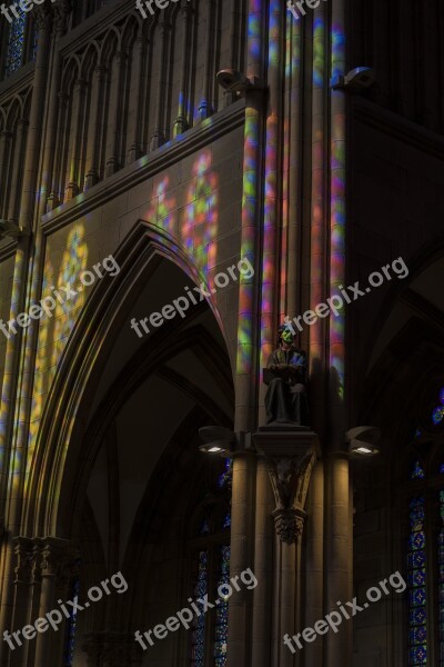 Church Darkness Mystic Religion Free Photos