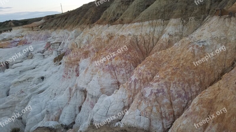 Paint Mines Rock Formations Colorado Hiking Nature