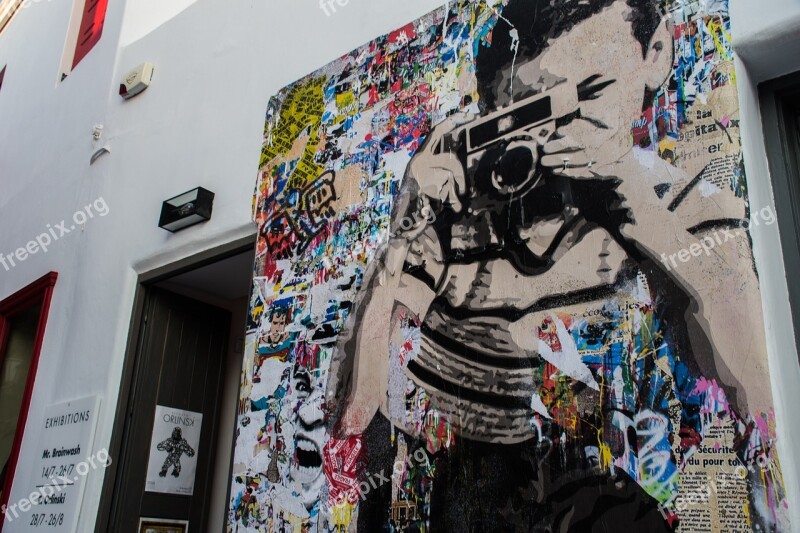 Streetphoto Museum Exhibition Mural Wall