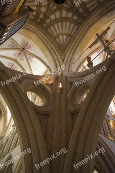 Wells Cathedral England Architecture Religion