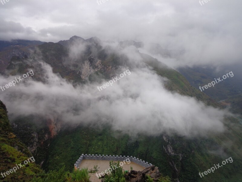 Cloud Mountain The Northern Mountains On The Cloud Free Photos