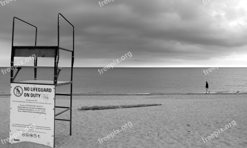 Toronto Beach Lifeguard Free Photos