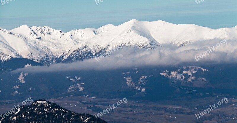 Vysoké Tatry Chopok Mountains Slovakia Mountain