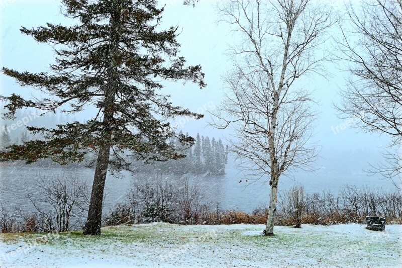 Landscape Snow Nature Winter Cold