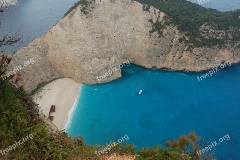 Zdzis Cove Wrecks Greece Zakynthos