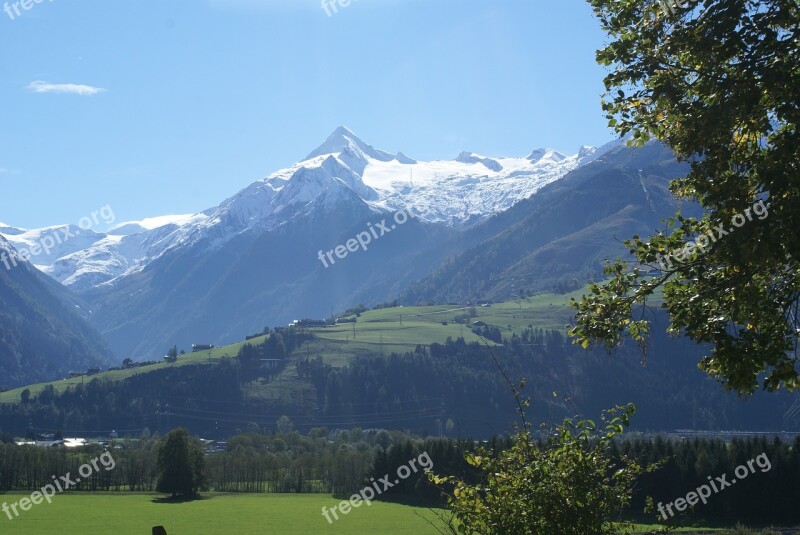 Glacier In Austria Kitzsteinhorn Mountains Free Photos