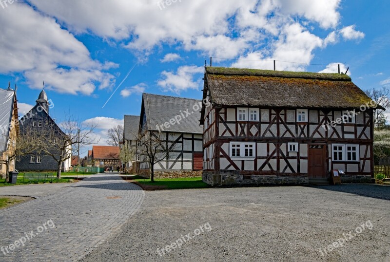 Neu-anspach Hesse Germany Hesse Park Historic Center