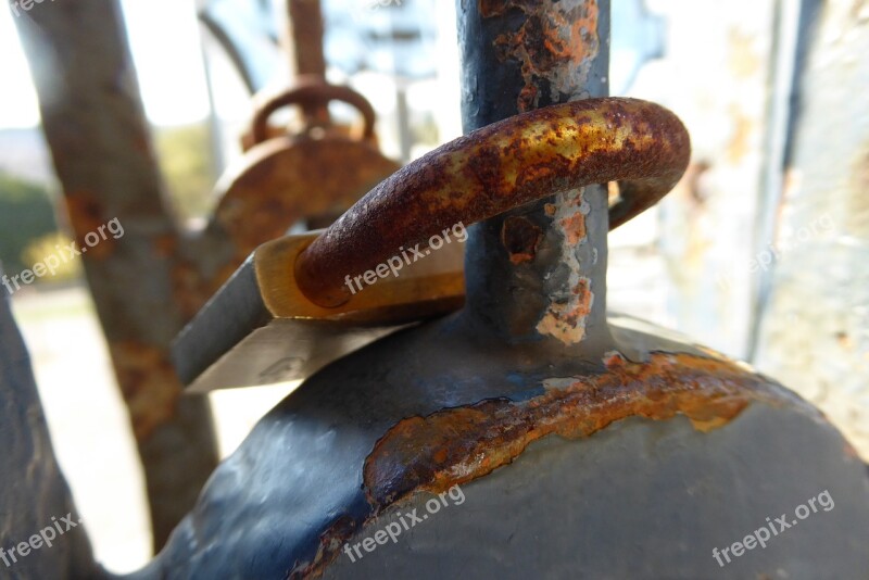 Lock Rust Fence Expiration Old