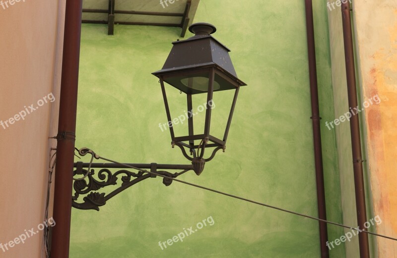 Italy Sardinia Bosa Streetscene Light