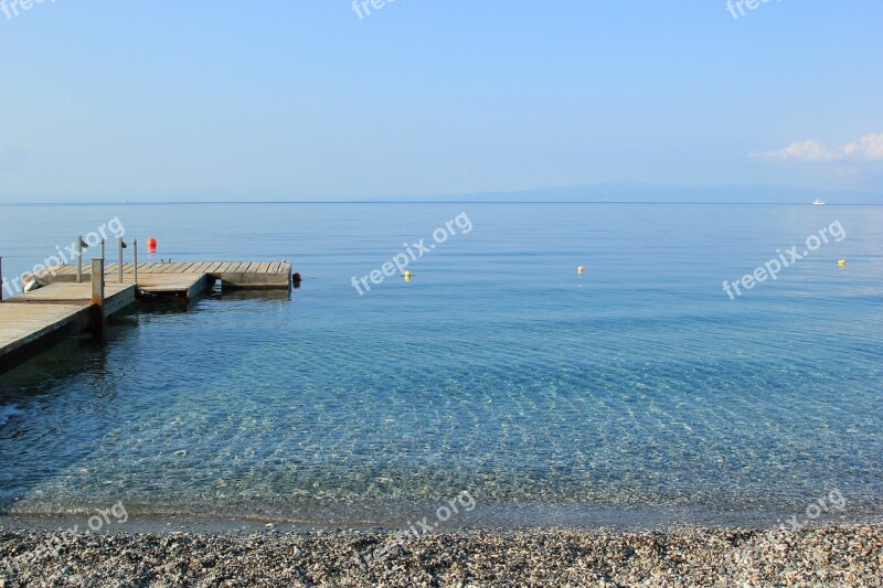 Sea Pierce Summer Beach Greece