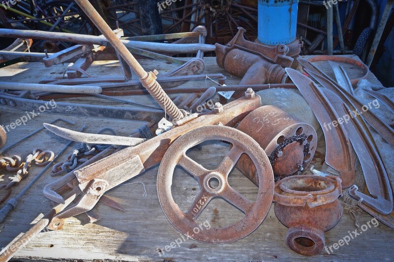 Wheel Vintage Metal Retro Cogwheel