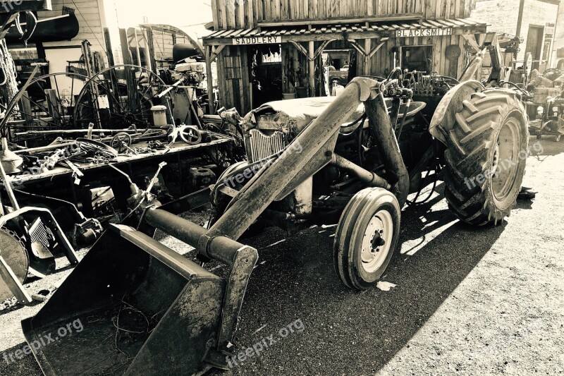 Tractor Old Used Machinery Farming