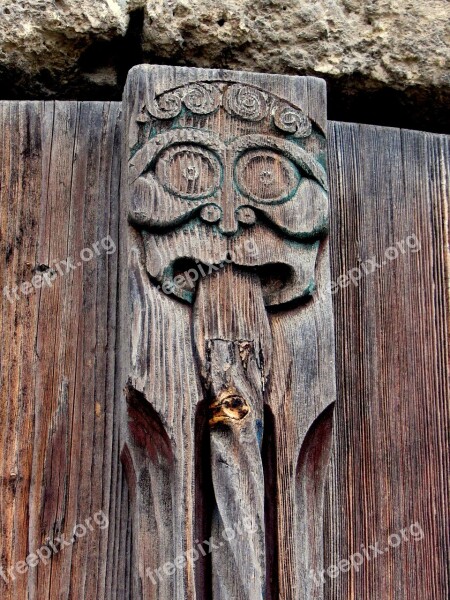 Castle Gate Burghausen Carving Middle Ages Free Photos