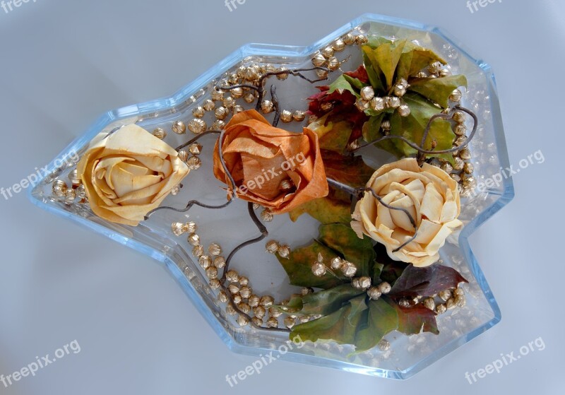 Roses Decoration Flower Arranging Free Photos