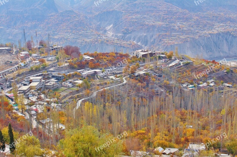 Hunza Pakistan Mountain Travel Valley