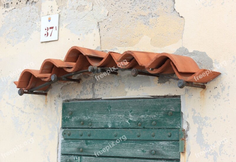 Italy Sardinia Alghero Seafront Door