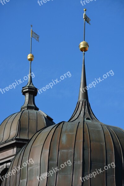 Architecture Castle Eutin Roof Great