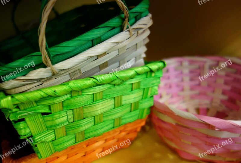 Easter Easter Baskets Osterkorb Basket Baskets