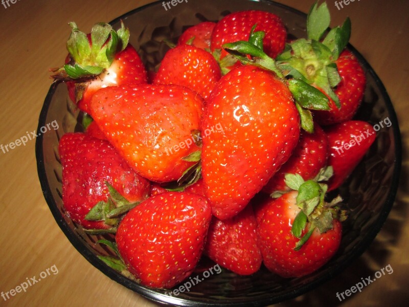 Strawberries Fruit Fruits Food Health