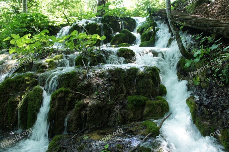 Croatia Lakes National Park Landscape Nature