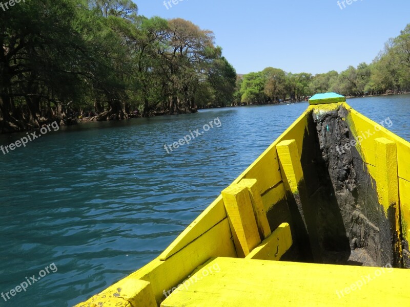 Michoacán Lake Boat Tourism Mexico