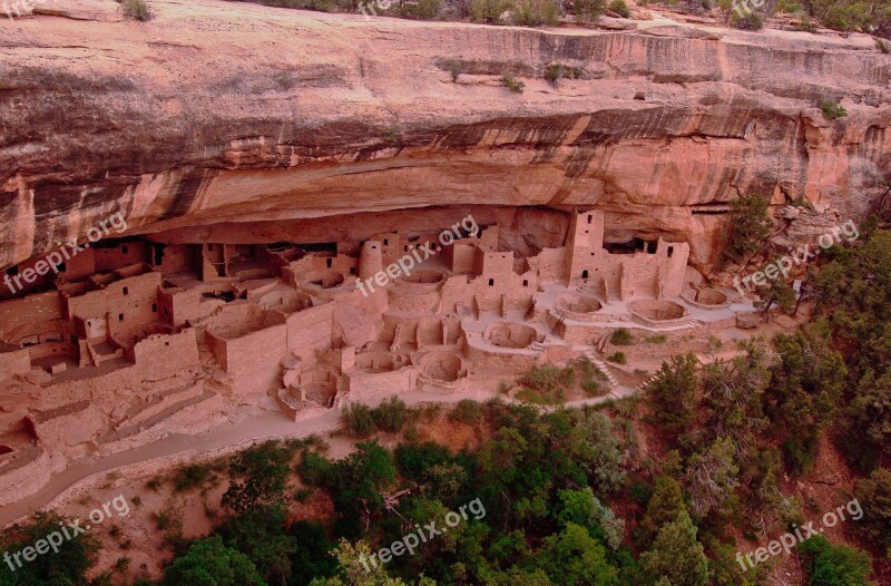 Indian Pueblo Cliff Free Photos